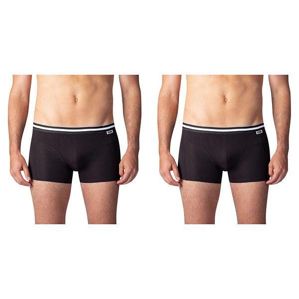 Bellinda 
COTTON STRETCH BOXER 2x - Double pack of cotton boxer shorts - black