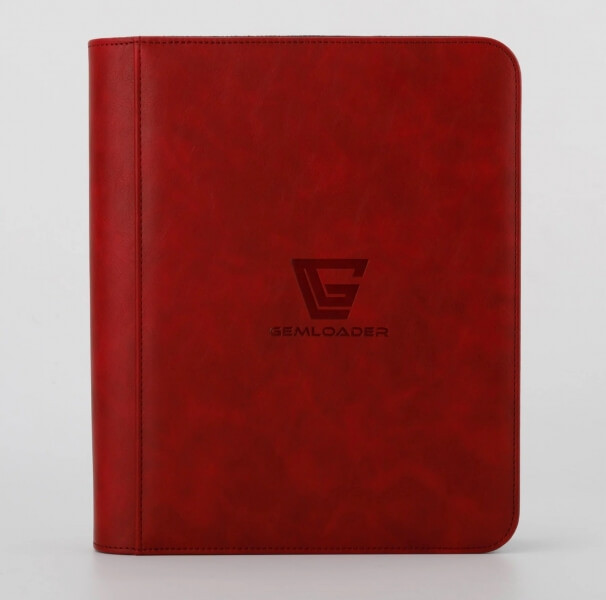 Album na toploadery Gemloader Premium 112 kapes (2x2) - Red