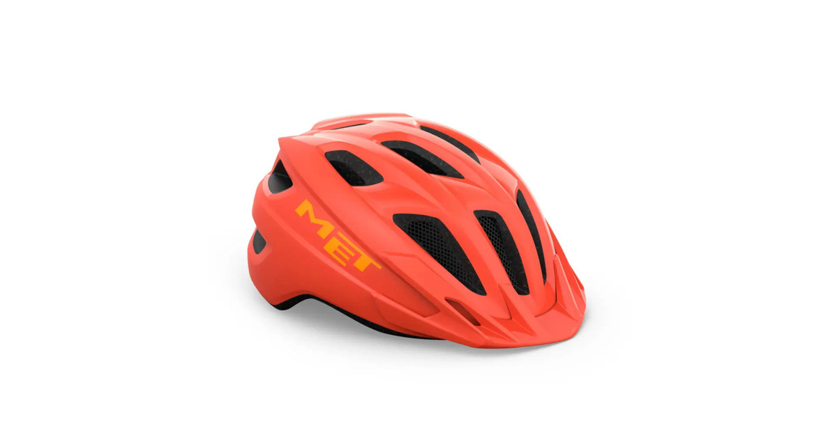 Cyklistická helma MET CRACKERJACK scarlet red - 52/57