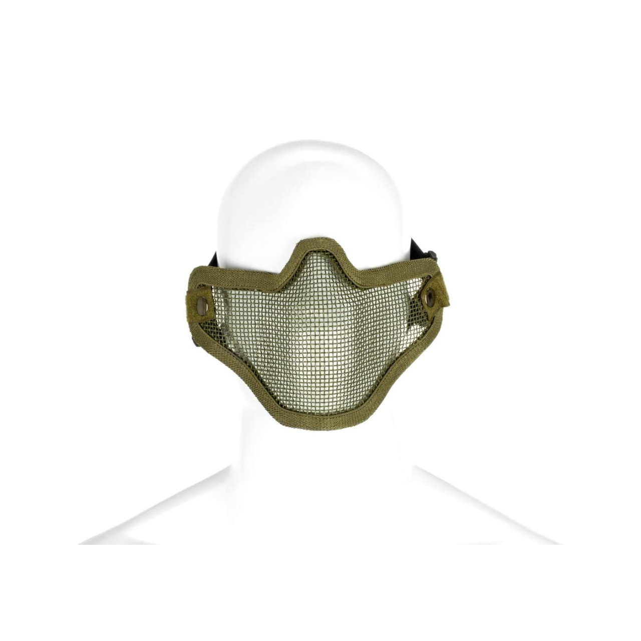 Maska Invader Gear Steel Half Face Mask - olivová
