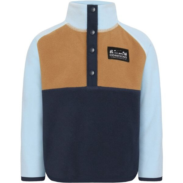 DIDRIKSONS MONTE Dětská mikina, světle modrá, velikost