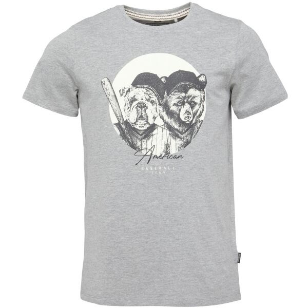 BLEND BHJACKIE Pánské tričko, šedá, velikost