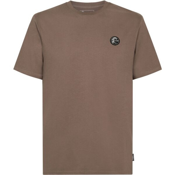 O'Neill O'RIGINALS BADGE Pánské tričko, hnědá, velikost