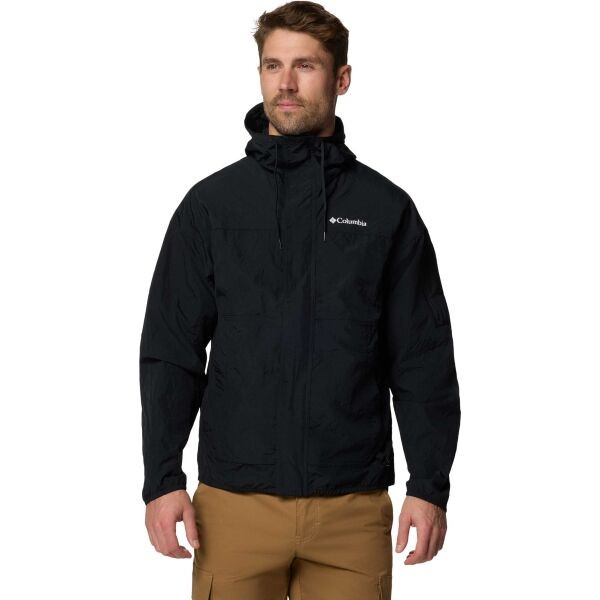 Columbia CHALLENGER II WINDBREAKER Pánská větrovka, černá, velikost