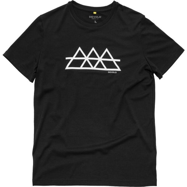 Devold CLASSIC Pánské triko, černá, velikost