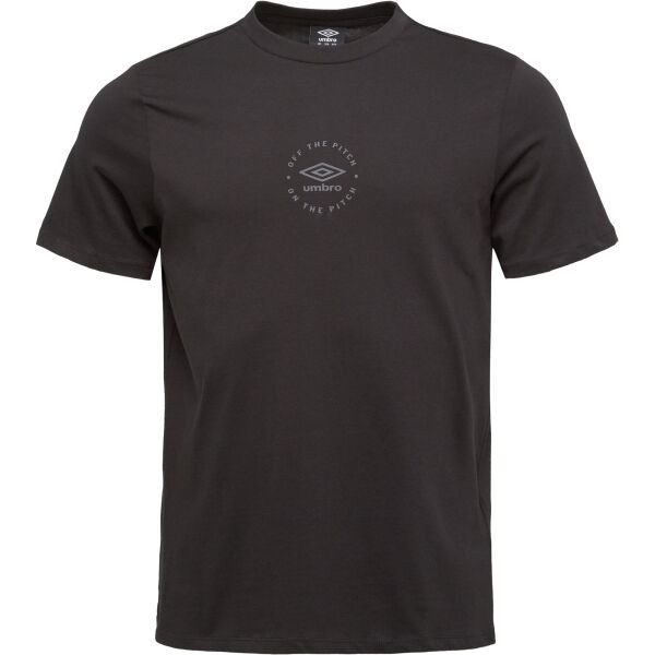 Umbro RLXS TEE ESSENTIALS Pánské triko, černá, velikost