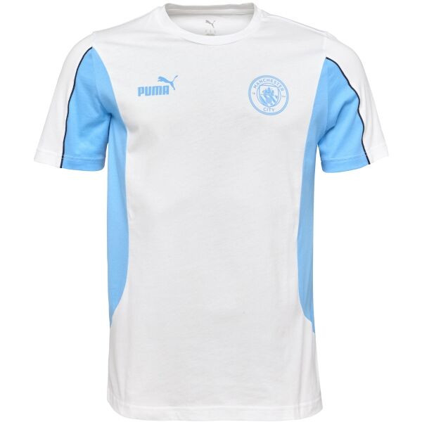 Puma MANCHESTER CITY FC ARCHIVE TEE Pánské triko, bílá, velikost