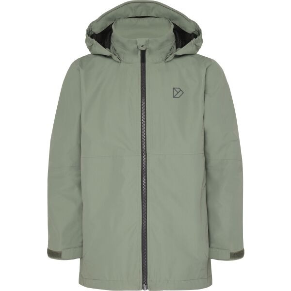 DIDRIKSONS PIKO Chlapecká bunda, světle zelená, velikost