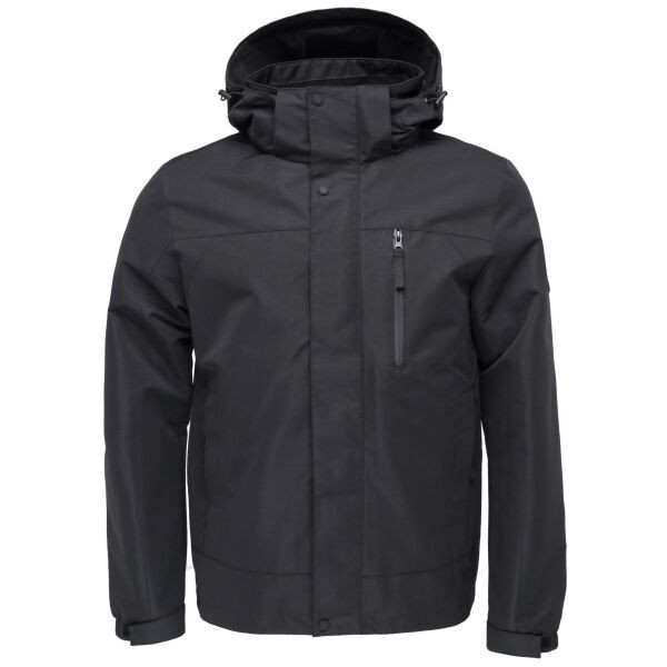 Willard CALVIN Lehká pánská bunda s membránou, černá, velikost