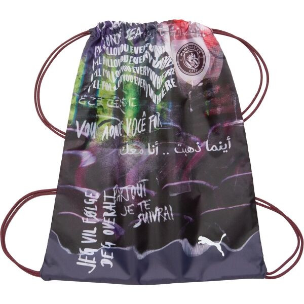 Puma MANCHESTER CITY FC NRGY+ GYM SACK Gymsack, mix, velikost