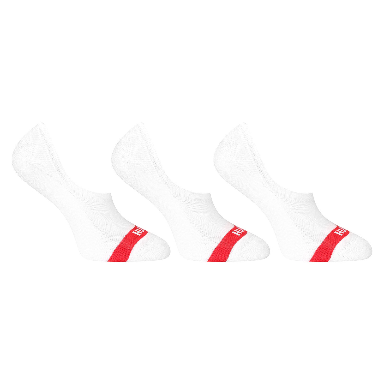 3PACK ponožky Hugo nízké bílé (50514916 100) M