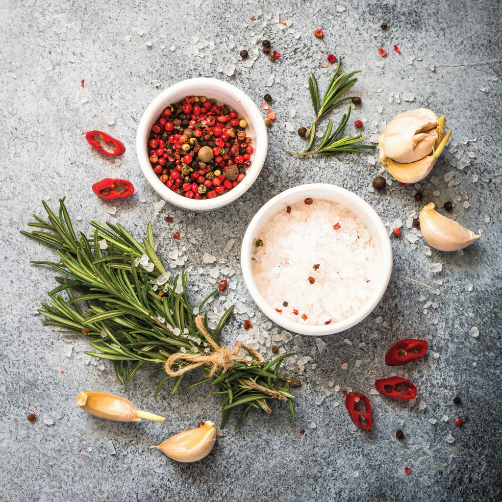 Euroart OBRAZ NA SKLE, koření, 20/20/1,40 cm