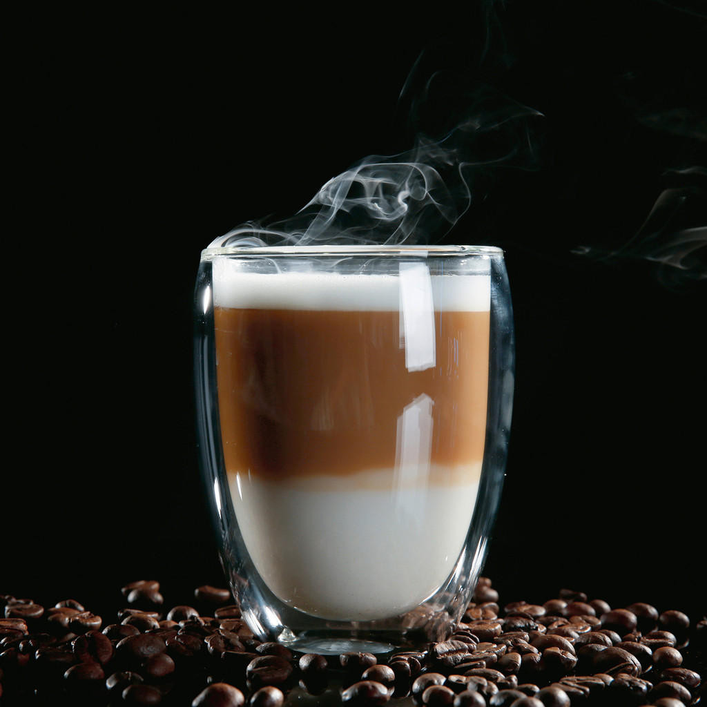 XXXL OBRAZ NA SKLE, káva, 20/20 cm