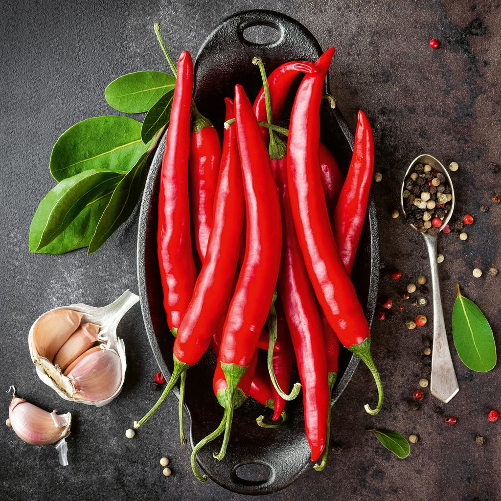 XXXL OBRAZ NA SKLE, koření, 20/20 cm