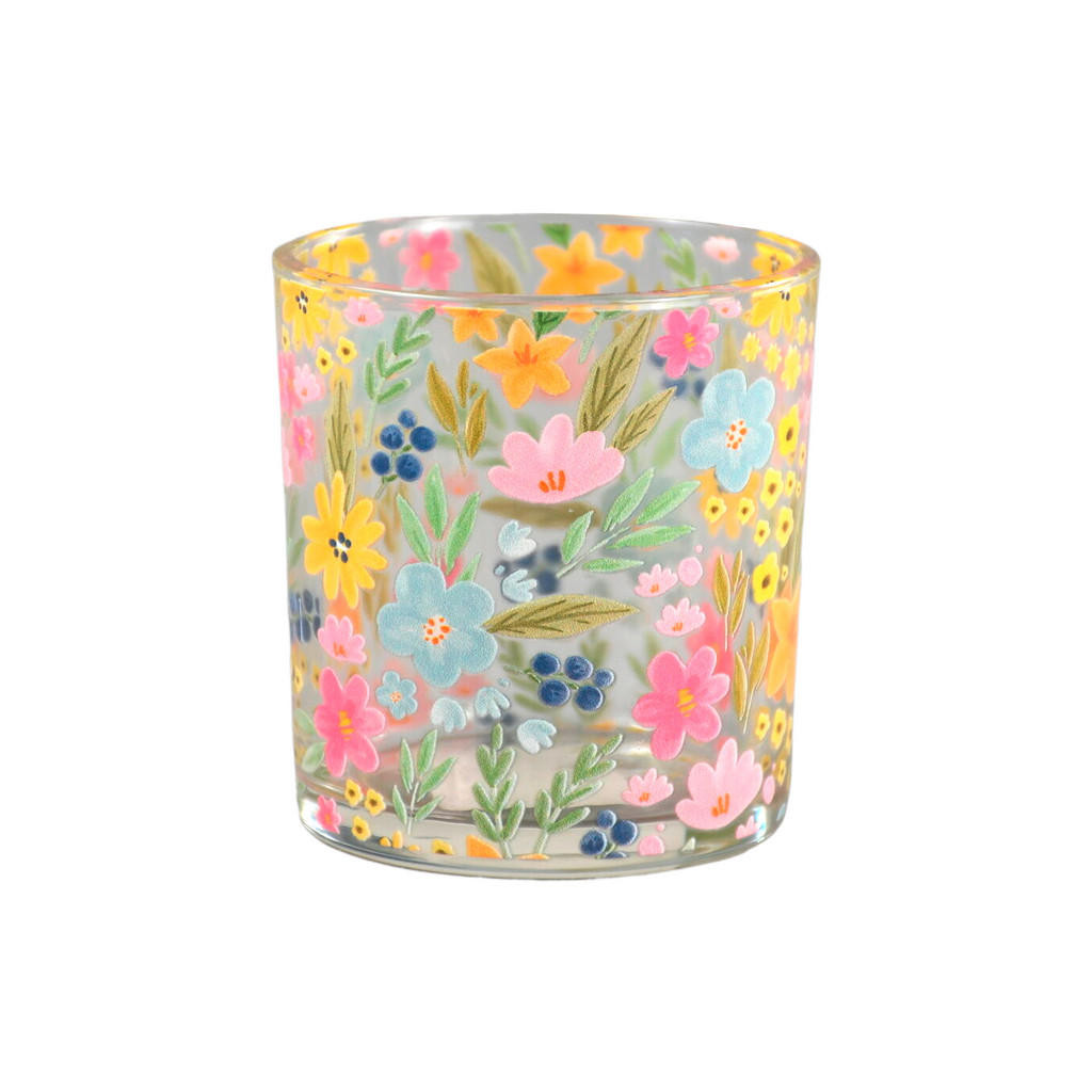 XXXL NÁDOBKA NA ČAJOVOU SVÍČKU, sklo