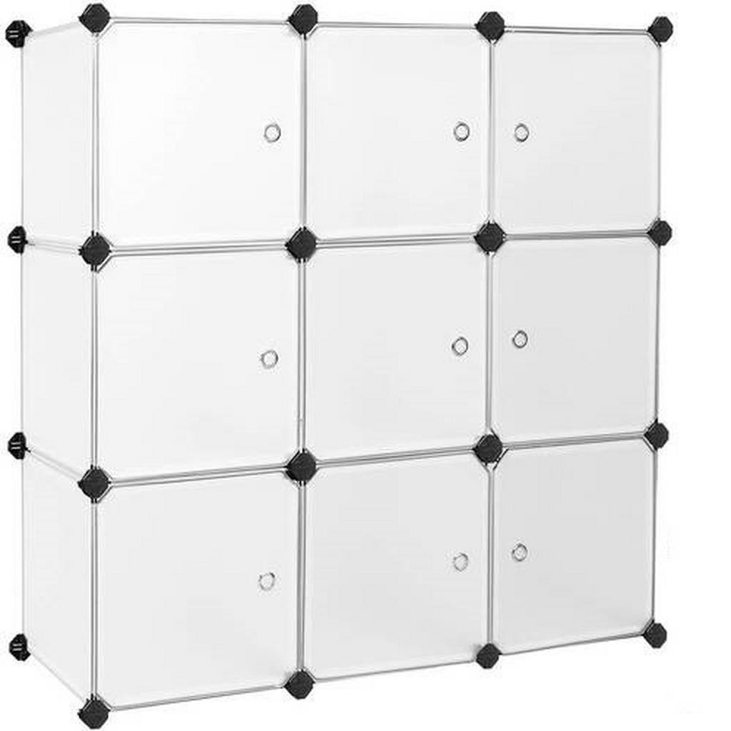 Boxxx KOMBINACE REGÁLŮ, bílá, železo, 93/123/31 cm