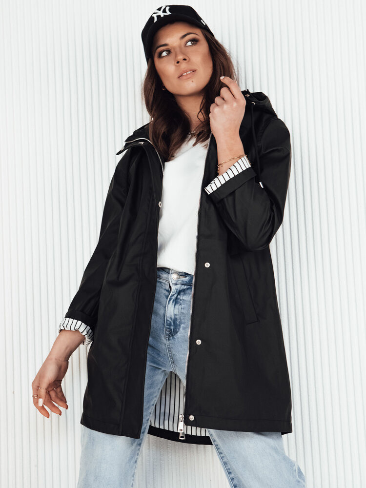 Dámská přechodová bunda KELION  Barva černá DSTREET