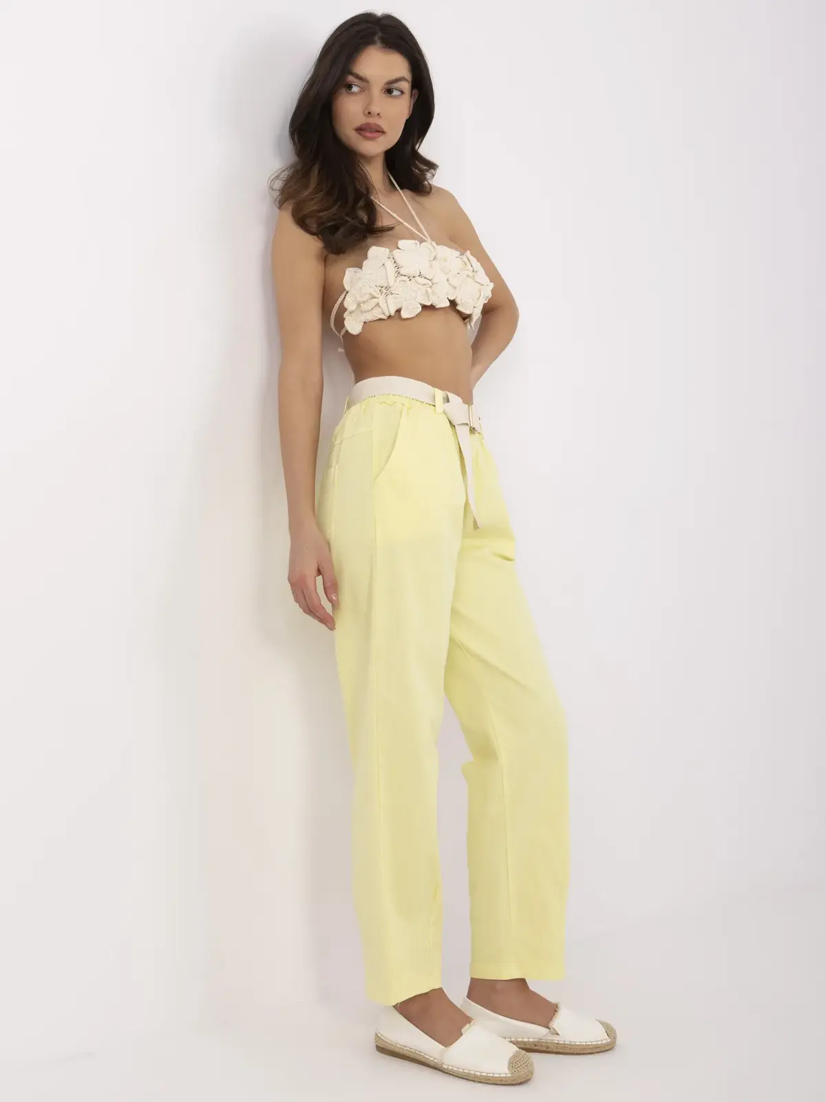 Pants-DHJ-SP-20506.79-Light Yellow
