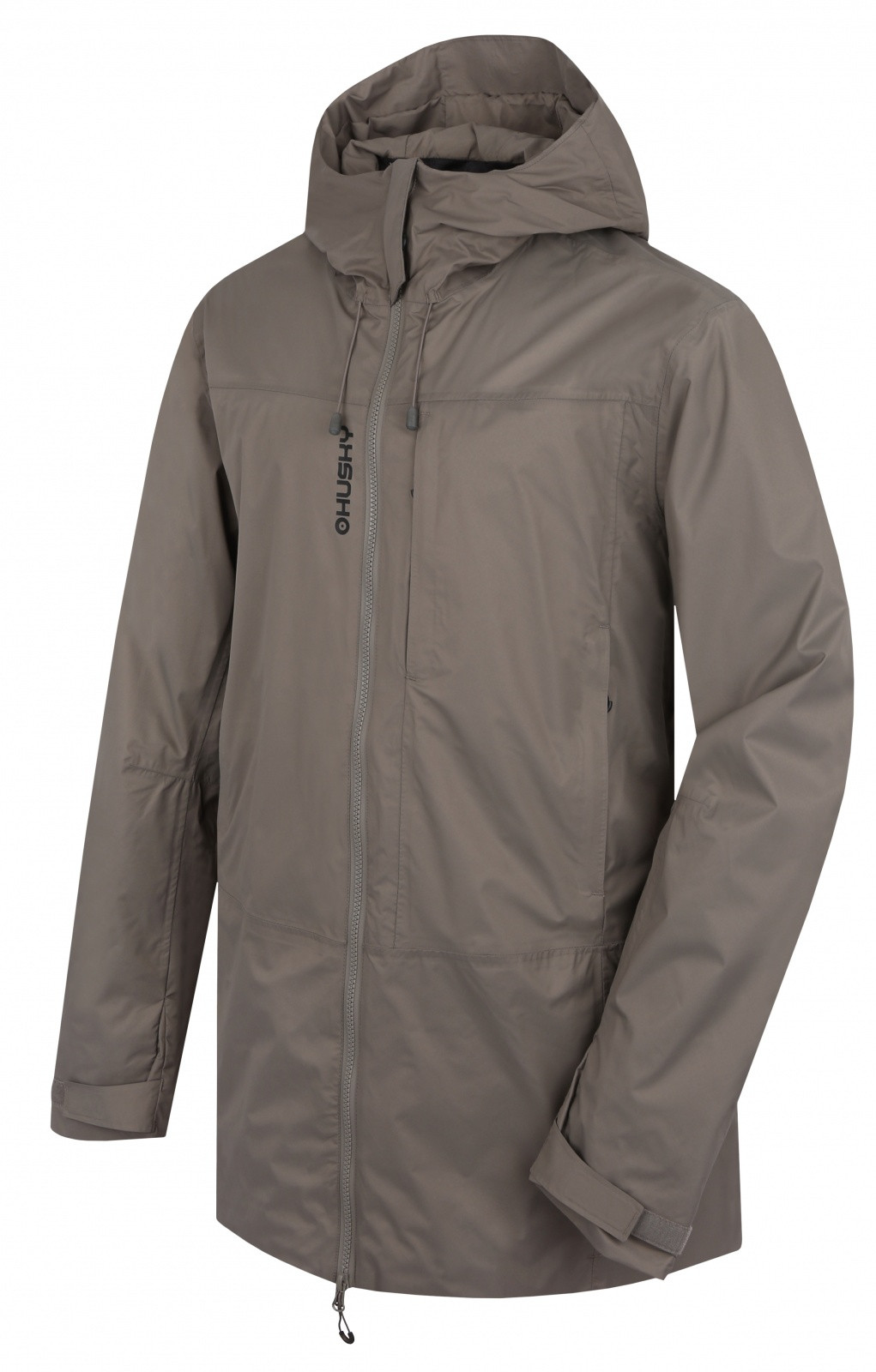 Husky Nestia M XL, brown Pánský hardshell kabát