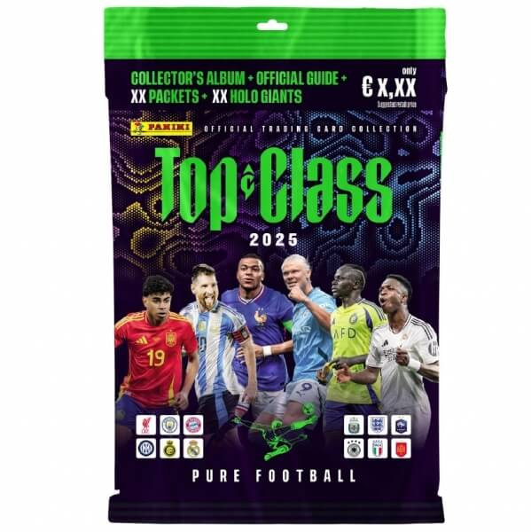 Fotbalové karty Panini Top Class 2025 - Starter Set