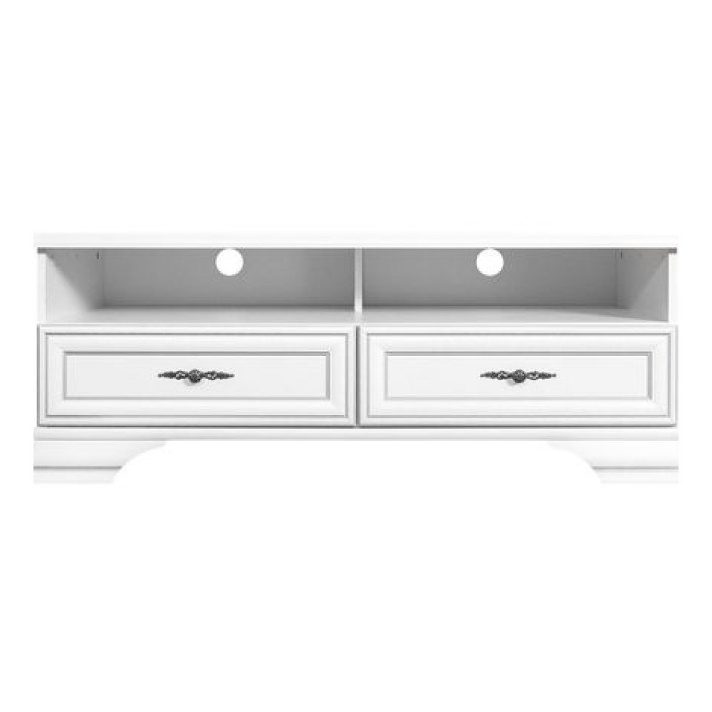 Kondela TV stolek, alpská bílá, KENTAK RTV2S