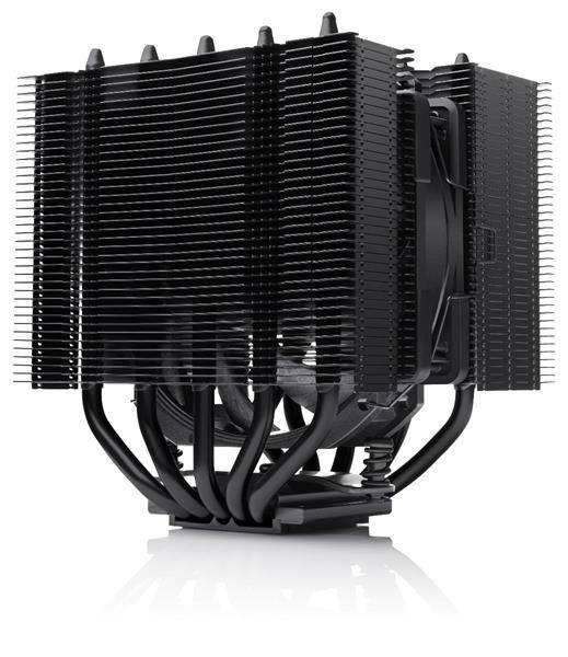 NOCTUA NH-D12L chromax.black chladič CPU, NH-D12L chromax.black