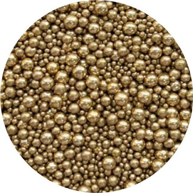 Cukrové perly zlatý mix 1kg - I LOVE CAKES
