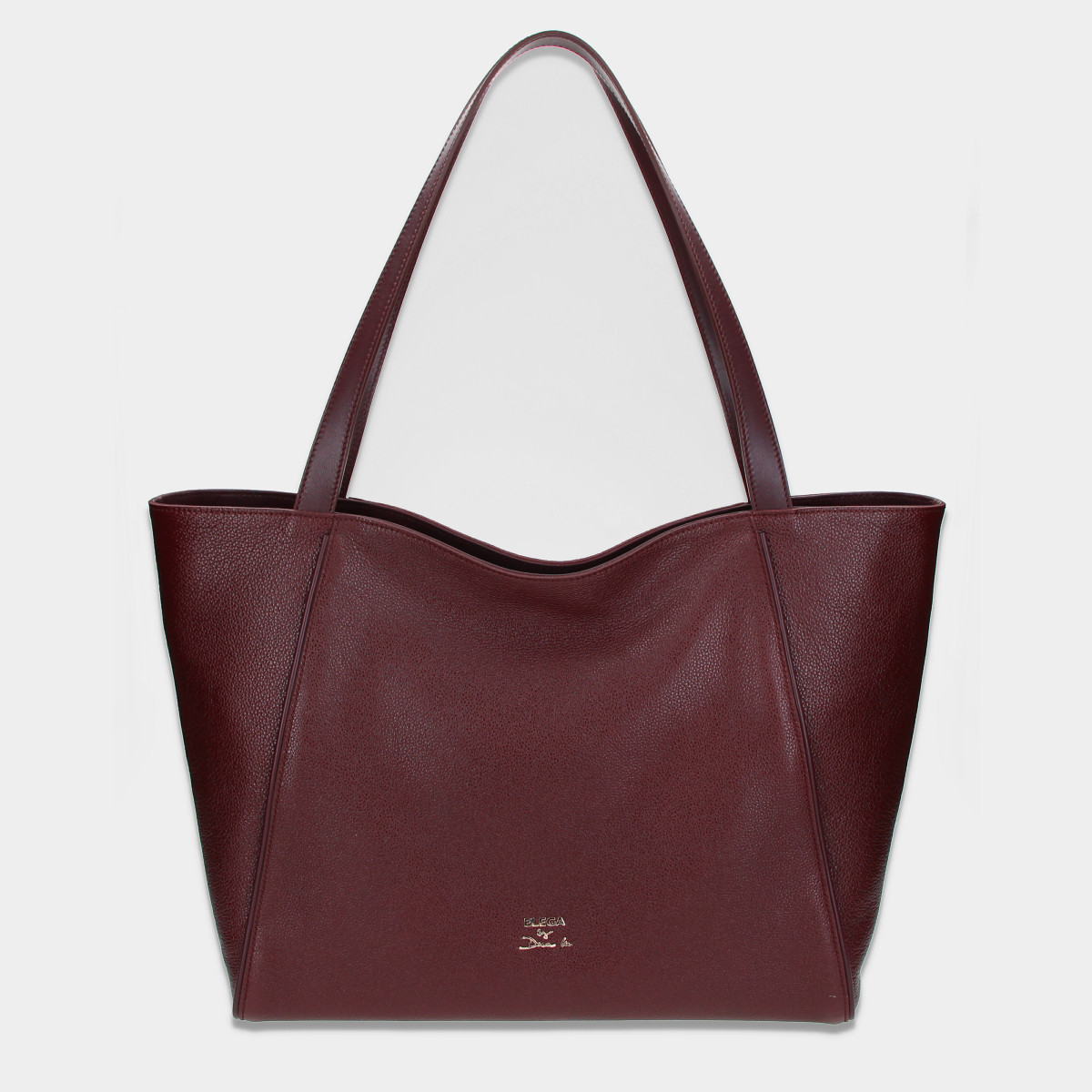 ELEGA by Dana M Velká shopper se zipem Louvre bordó/zlato