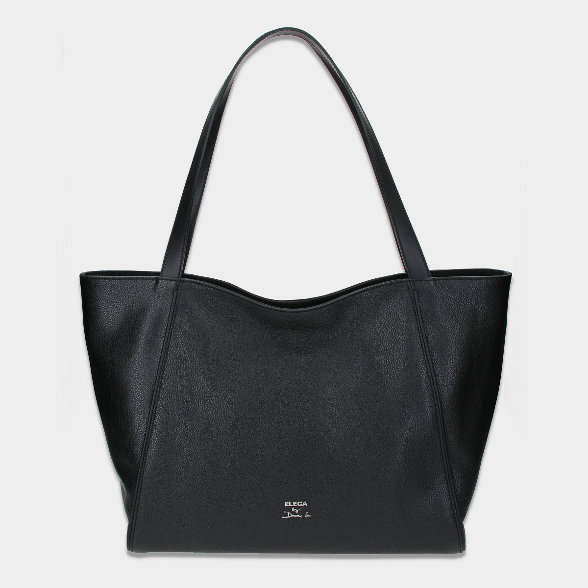 ELEGA by Dana M Shopper se zipem Louvre černá/stříbro