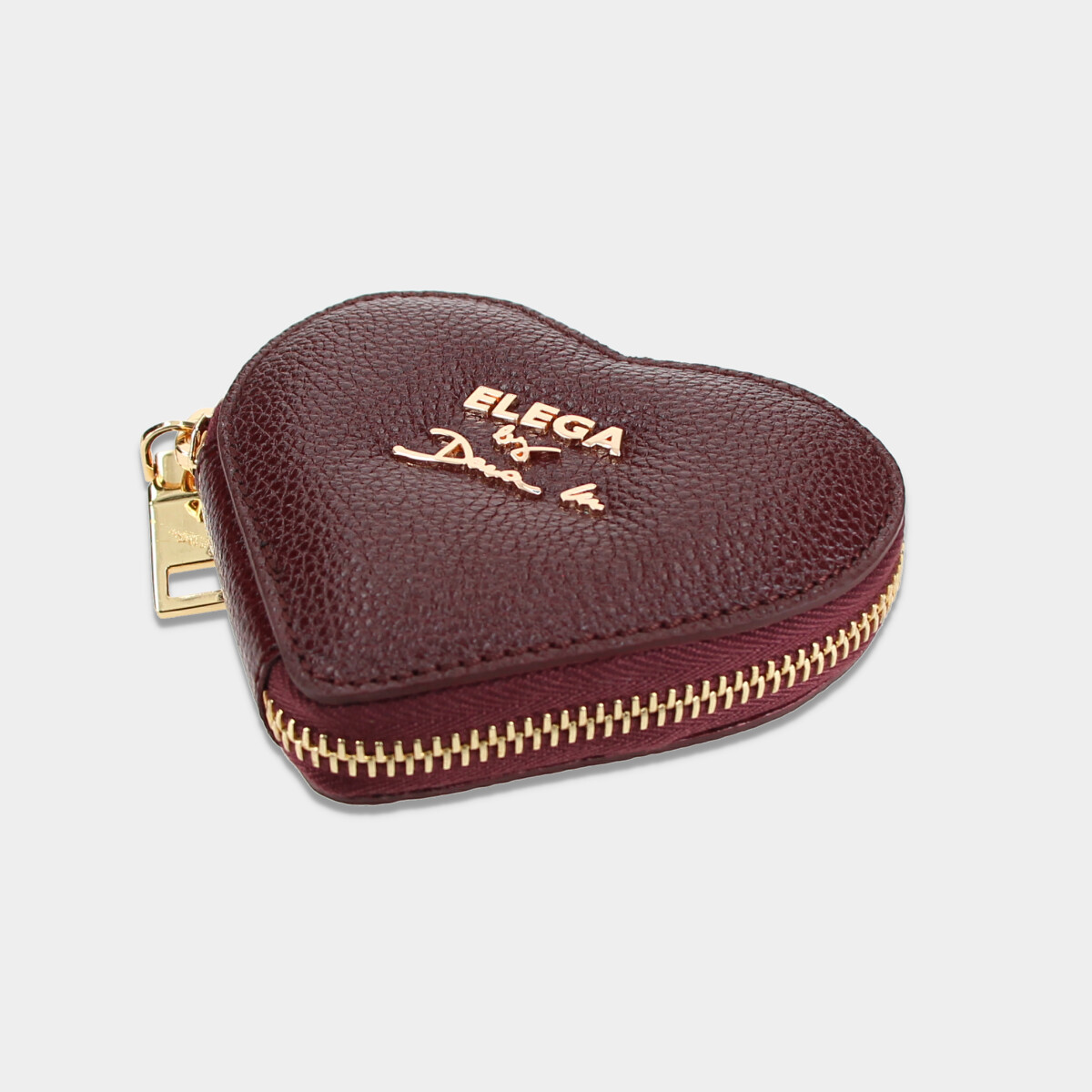ELEGA by Dana M Peněženka na mince bordó/zlato