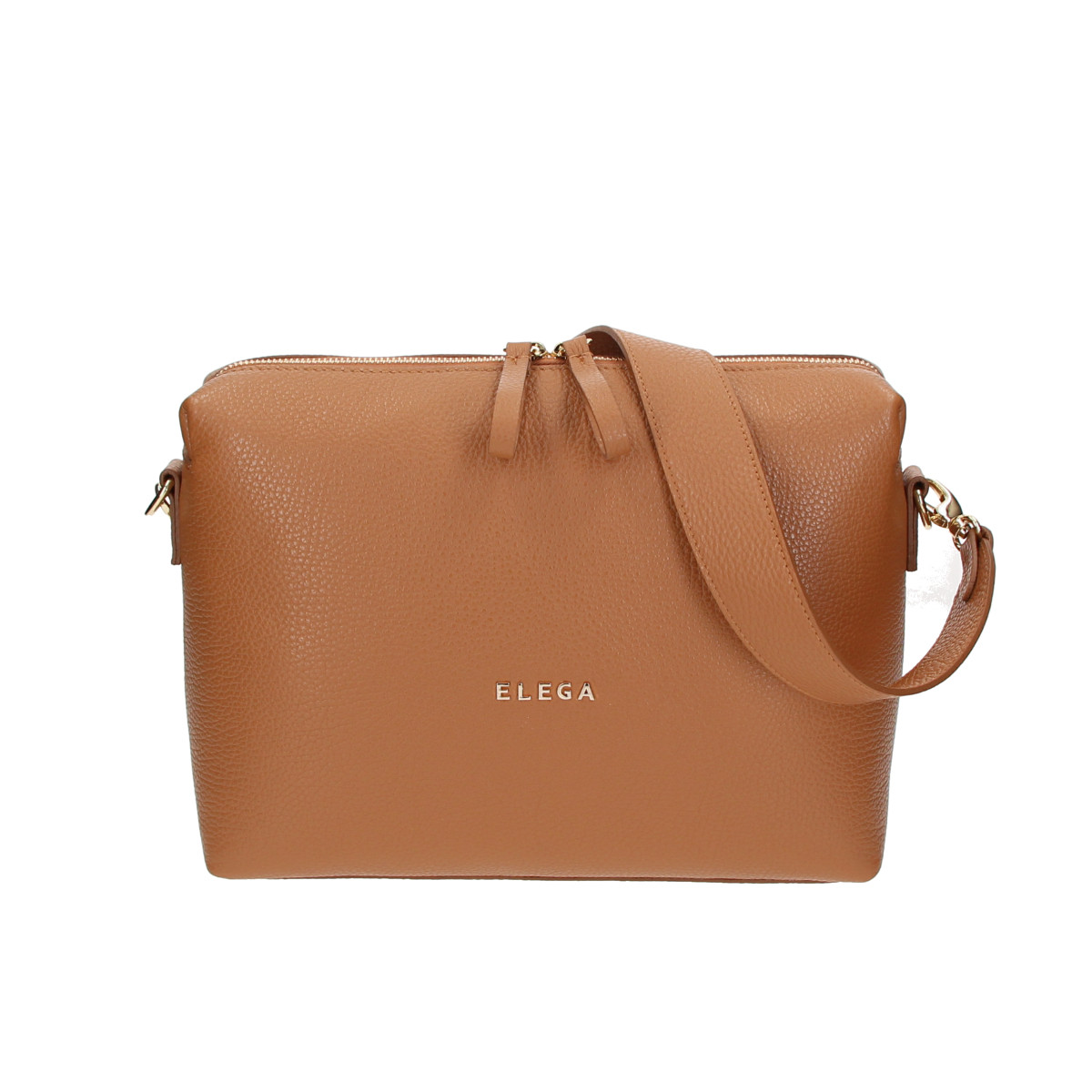 ELEGA Kabelka na rameno Hills koňak/zlato