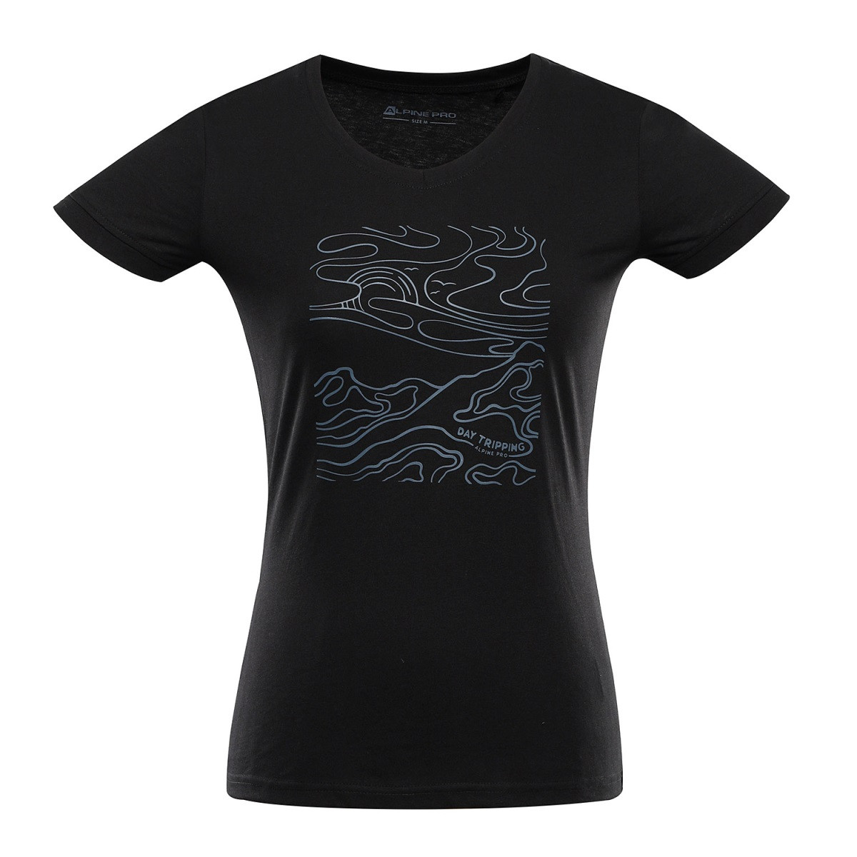 Dámské rychloschnoucí triko s cool dry alpine pro nega 2 černá xs