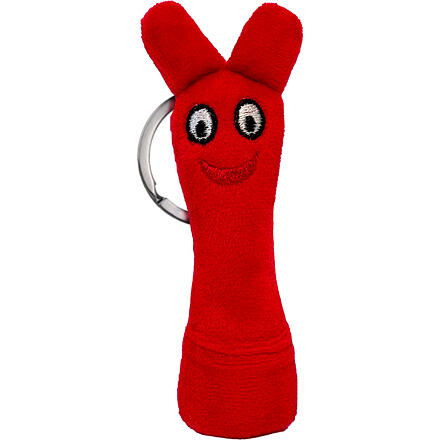 Bludišťák klíčenka - červený
