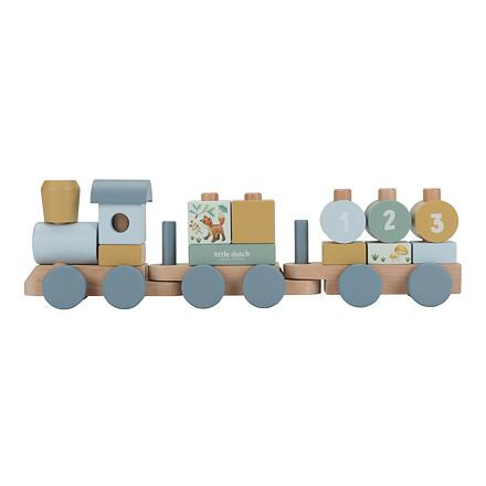 Little Dutch Vláček dřevěný Forest Friends