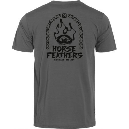 Triko Horsefeathers Reckless Tech - Šedá - L