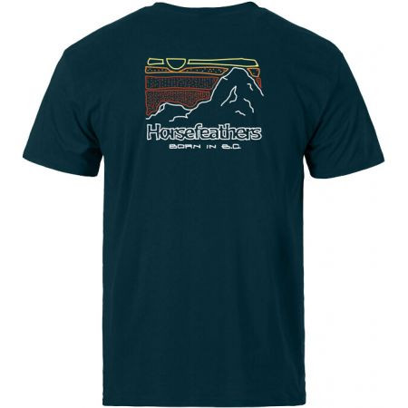 Triko Horsefeathers Diary - Zelená - L