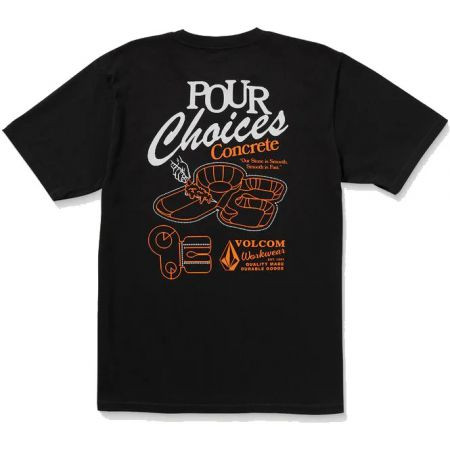 Triko Volcom Pour Choices S/S - Černá - L