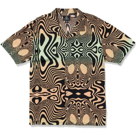 Košile Volcom Filip Rygalski S/S - Béžová - L