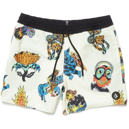 Plavky Volcom Bob Mollema Trunk 16 - Bílá - L