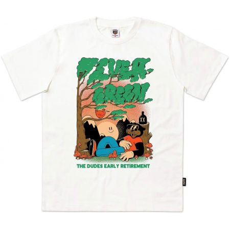 Triko The Dudes Evergreen Seasonal - Bílá - L