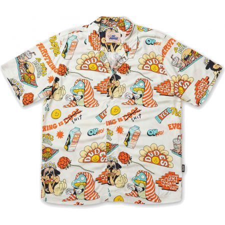 Košile The Dudes A Pill Meal I Hawaiian - Bílá - L