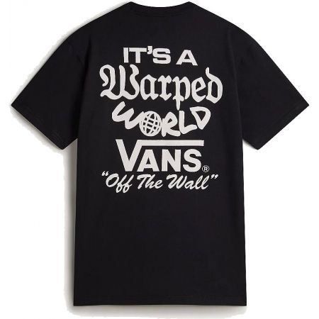 Triko Vans Warped World S/S - Černá - L