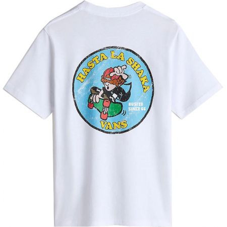 Triko Vans B Hasta La Shaka S/S Youth - Bílá - L
