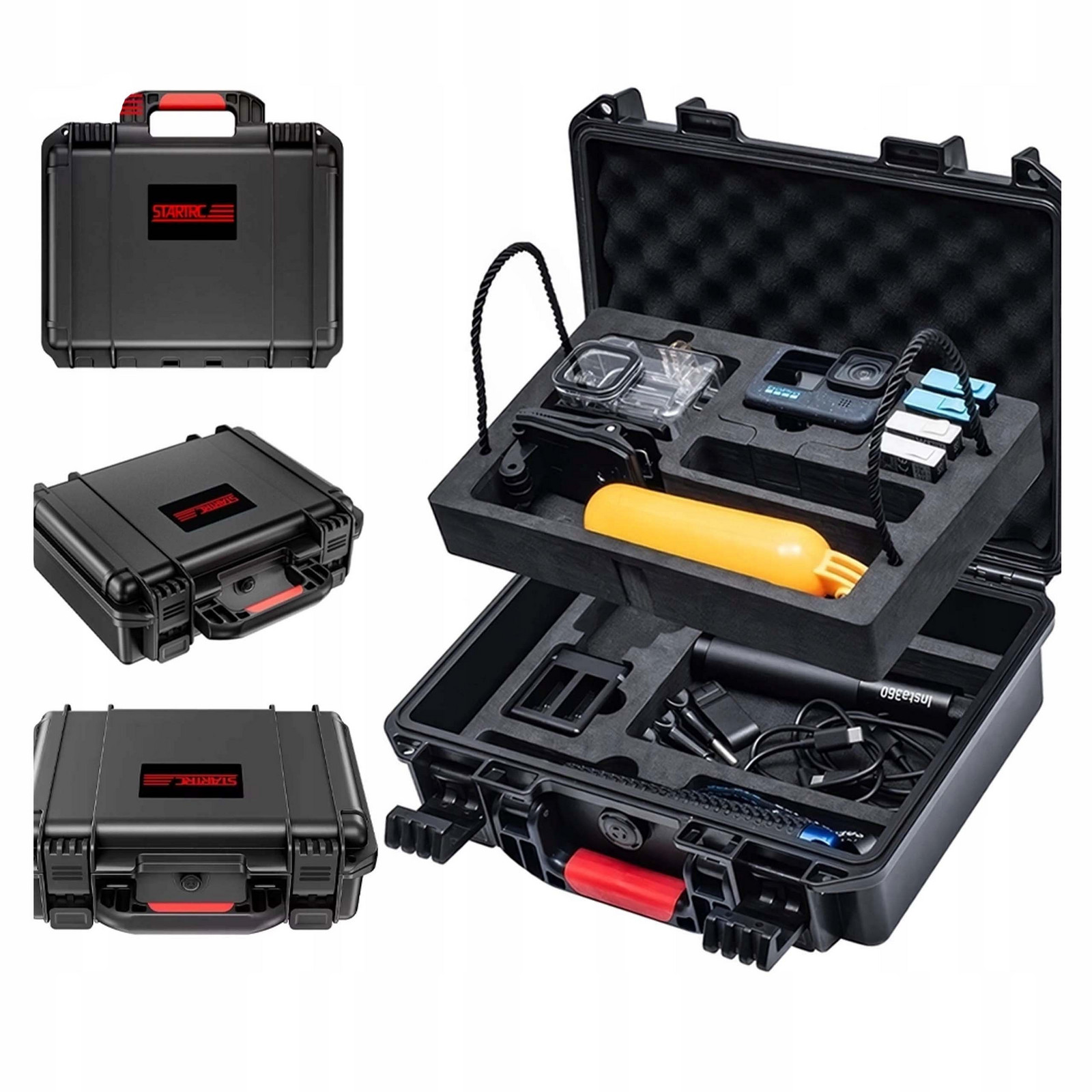 Voděodolné Pouzdro Pouzdro Hard Case Taška pro kamery GoPro Hero 13 12 11 10 9