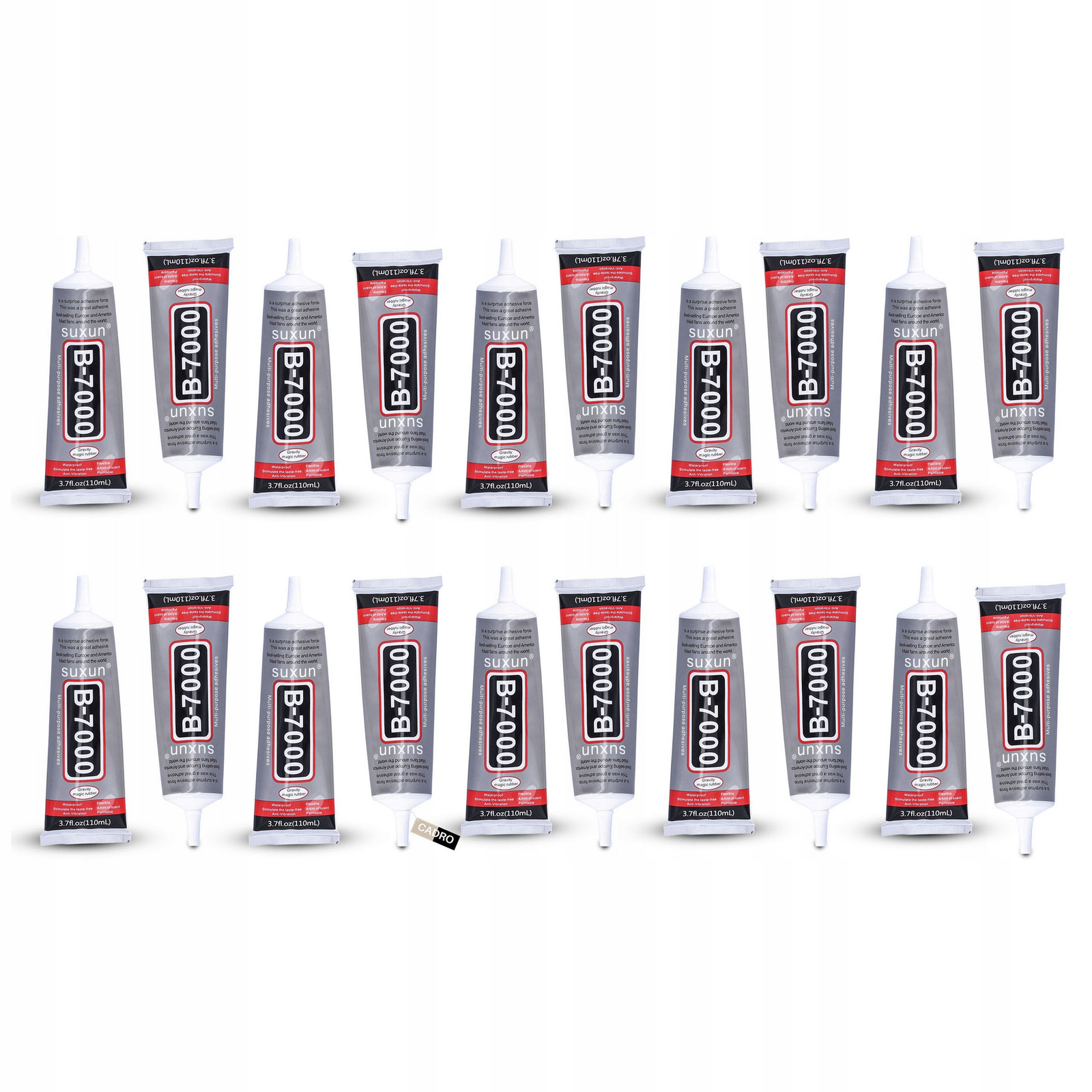 20 x Montážní lepidlo B-7000 110 ml silný LCD pro univerzální displeje