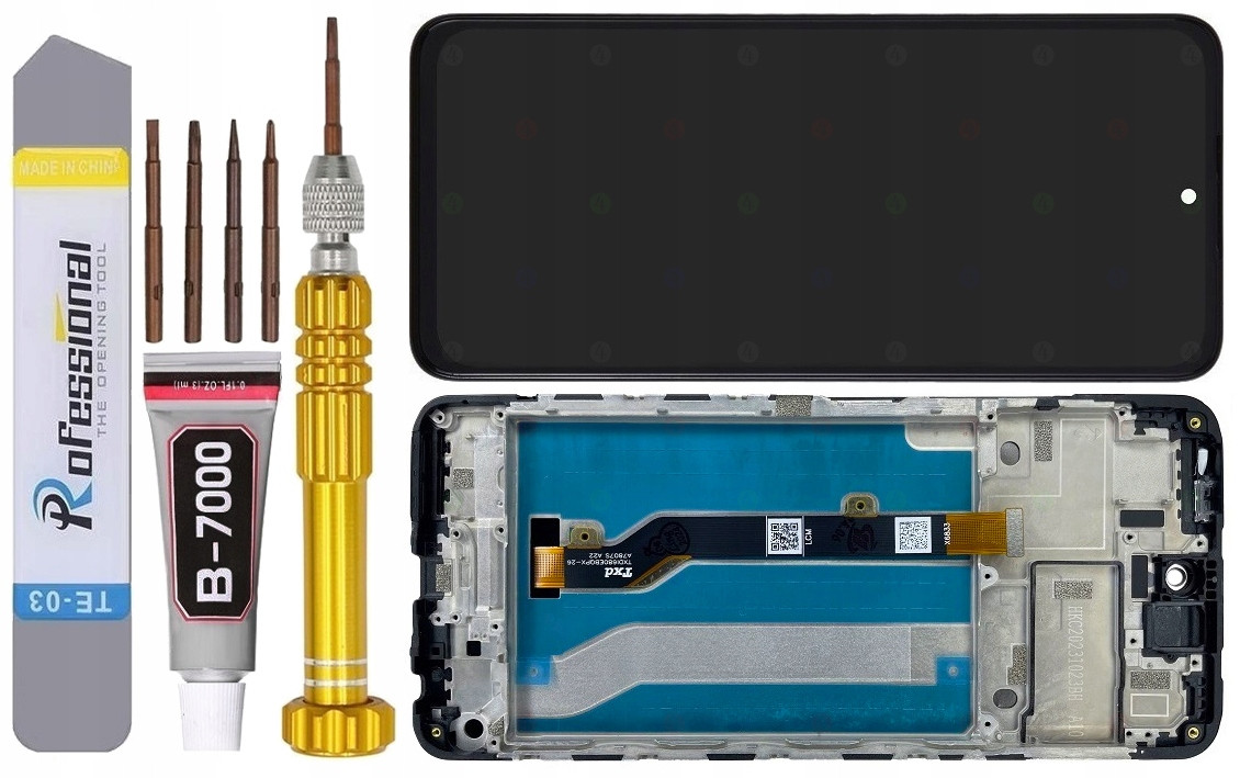 Displej Infinix Hot 30 4G LCD Displej Rámeček