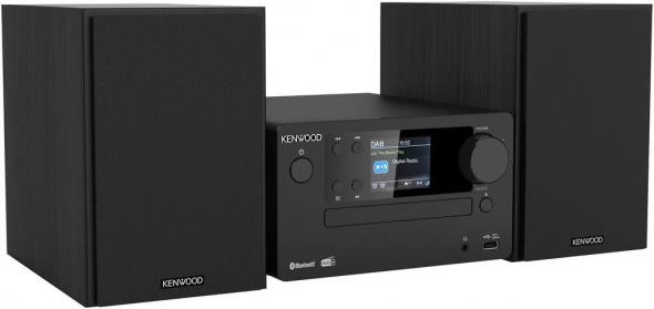 Věž Kenwood M-725DAB černá, Odtw.CD/-R/-RW, Bt, Fm/dab+ tuner, ekvalizér