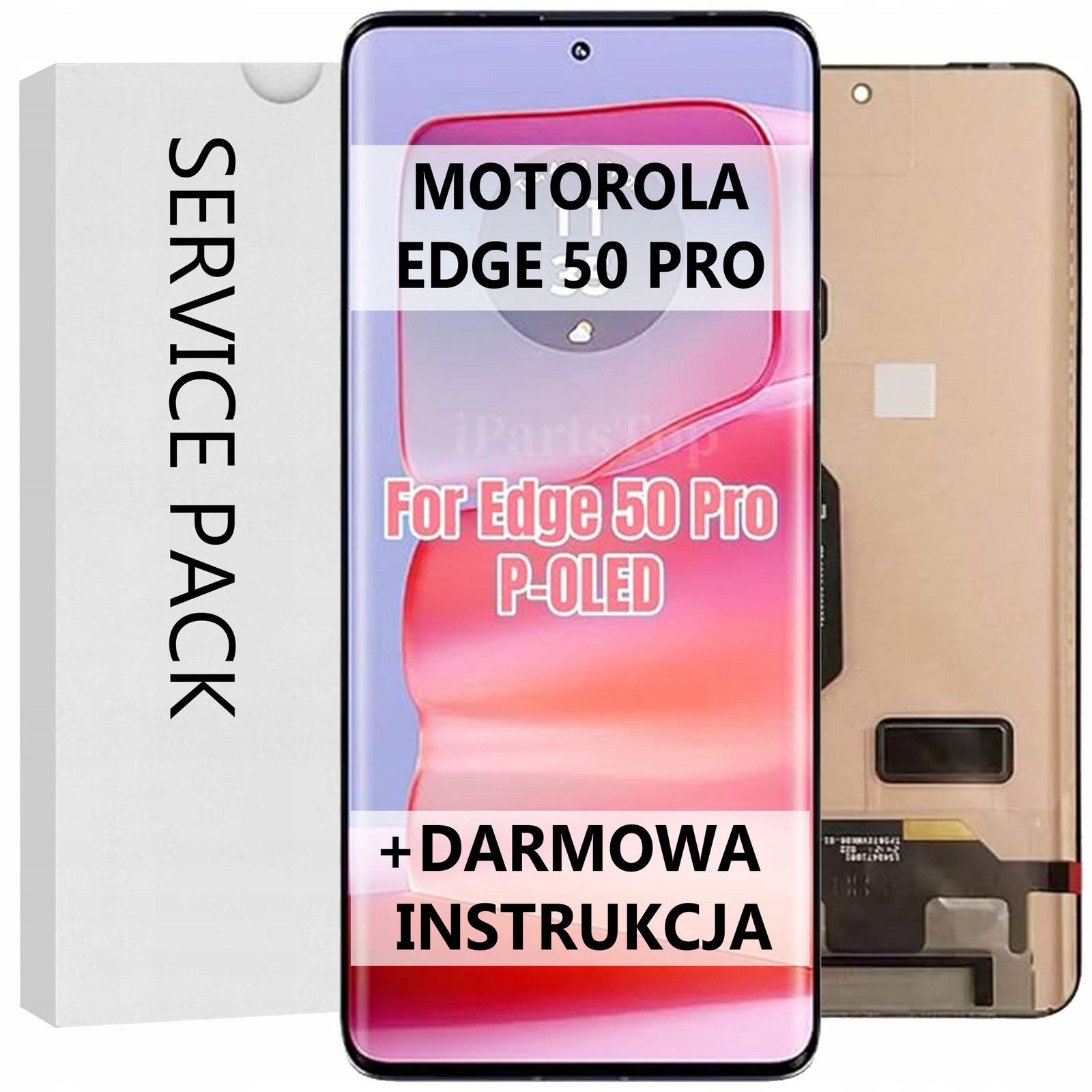 Service Pack Displej Pro Motorola Edge 50 Pro Bezplatný Návod