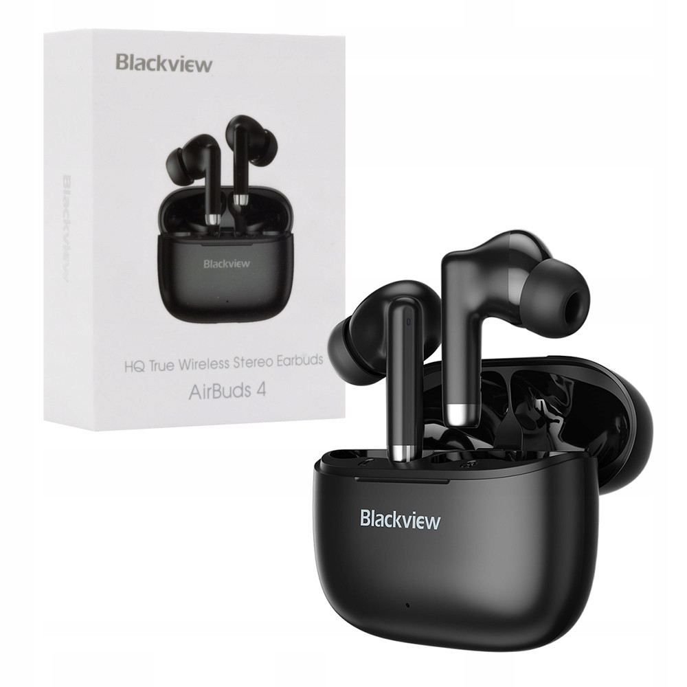blackview Sluchátka Bluetooth Černá Tws AirBuds 4