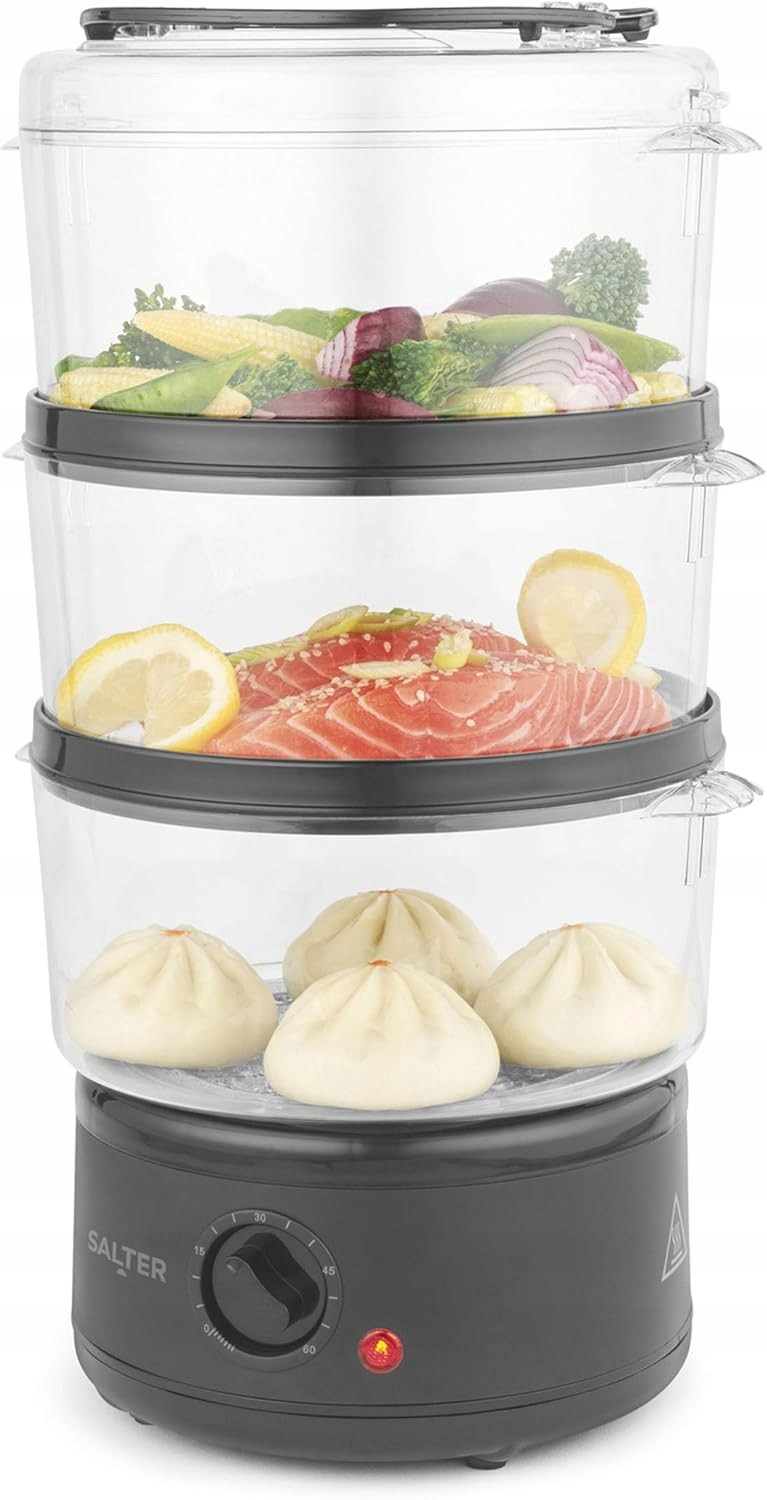 Salter Elektrický parní hrnec Miska na rýži 7,5 L 600 W 3 úrovně vaření